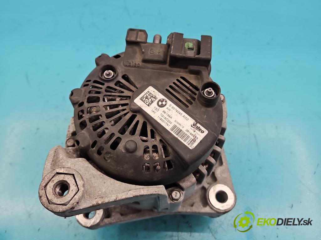 Toyota Avensis III T27 2009-2018 2.0 D4-D: 143 HP manual 105 kW 1995 cm3 5- Alternator 8574045 (Alternátory)