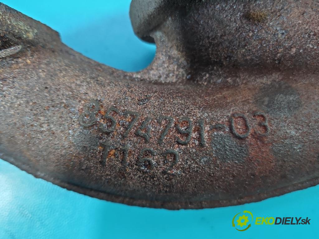 Toyota Avensis III T27 2009-2018 2.0 D4-D 143 hp manual 105 kW 1995 cm3 5- potrubí výfuk 8574791-03 (Výfukové potrubí)