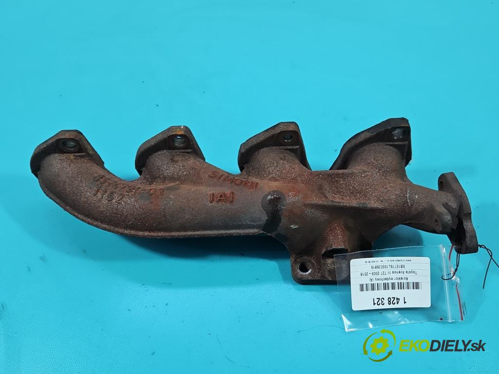 Toyota Avensis III T27 2009-2018 2.0 D4-D 143 hp manual 105 kW 1995 cm3 5- potrubí výfuk 8574791-03 (Výfukové potrubí)