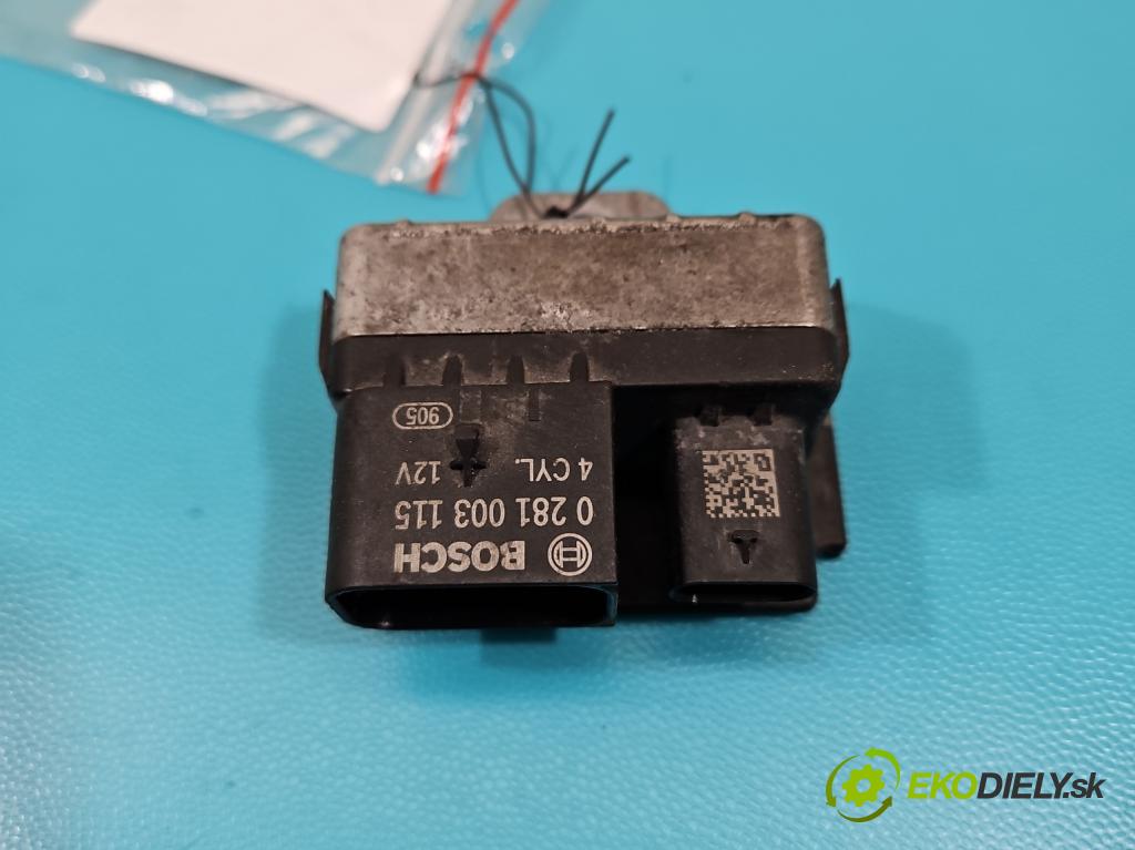 Toyota Avensis III T27 2009-2018 2.0 D4-D: 143 HP manual 105 kW 1995 cm3 5- Relé: svíčky: zařicích: 0281003115 (Relé)