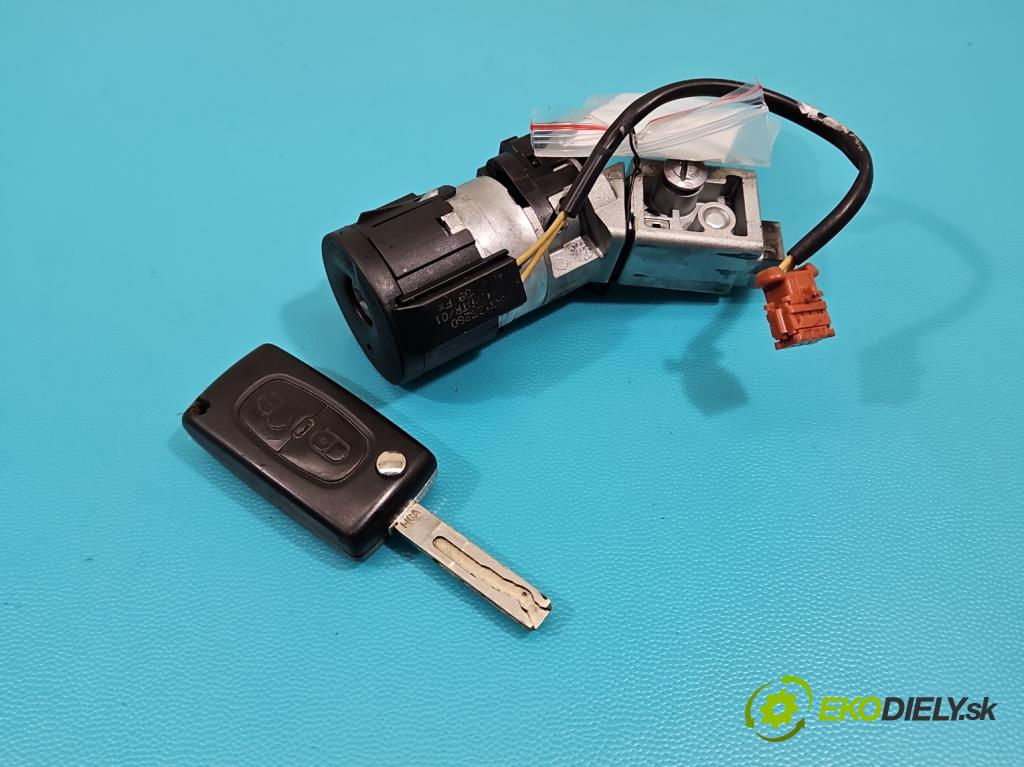 Peugeot 308 I 2007-2013 1.6 HDi 90 HP manual 66,2 kW 1560 cm3 5- Spínačka  (Spínacie skrinky a kľúče)