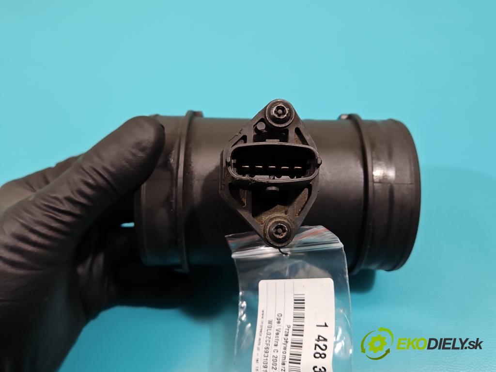 Opel Vectra C 2002-2008 2.0 DTi: 101 HP manual 74 kW 1995 cm3 4- průtokoměr: 0281002479 (Váhy vzduchu)