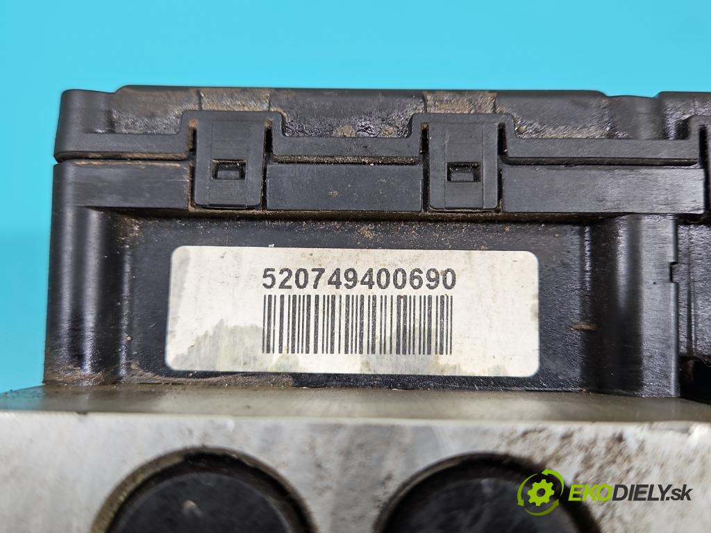 Audi A3 8L 1996-2003 1.8 20V 125 HP manual 92 kW 1781 cm3 3- čerpadlo abs 1J0907379E (Pumpa ABS)