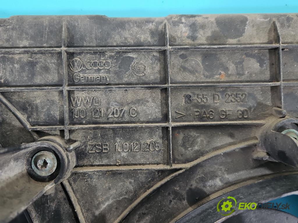 Audi A3 8L 1996-2003 1.8 20V 125 HP manual 92 kW 1781 cm3 3- Ventilátor chladiča 1J0121207C