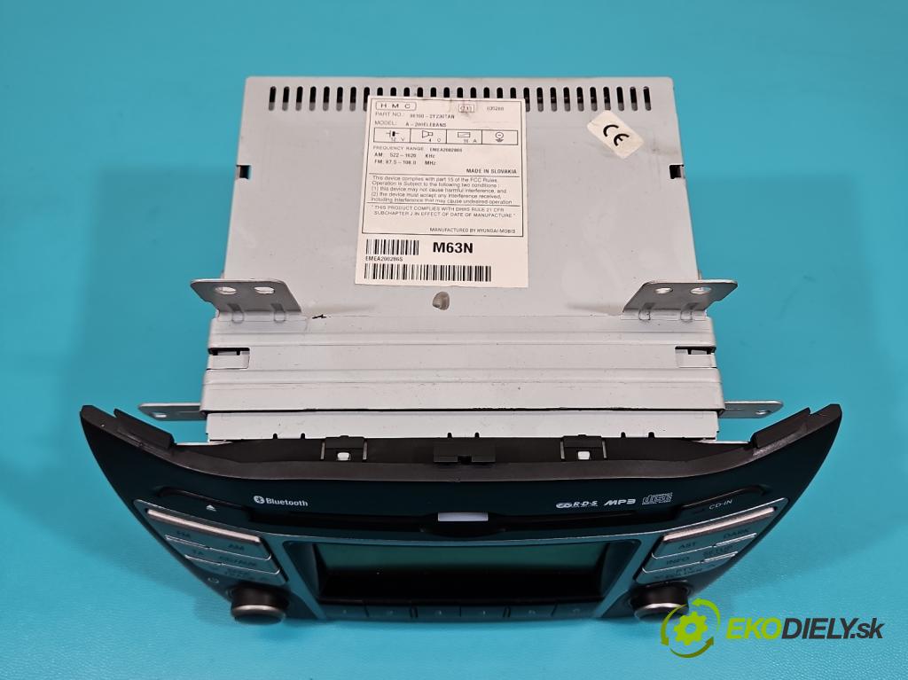 Hyundai Ix35 2.0 16V 163 HP manual 120 kW 1998 cm3 5- Radio originál 96160-2Y230TAN