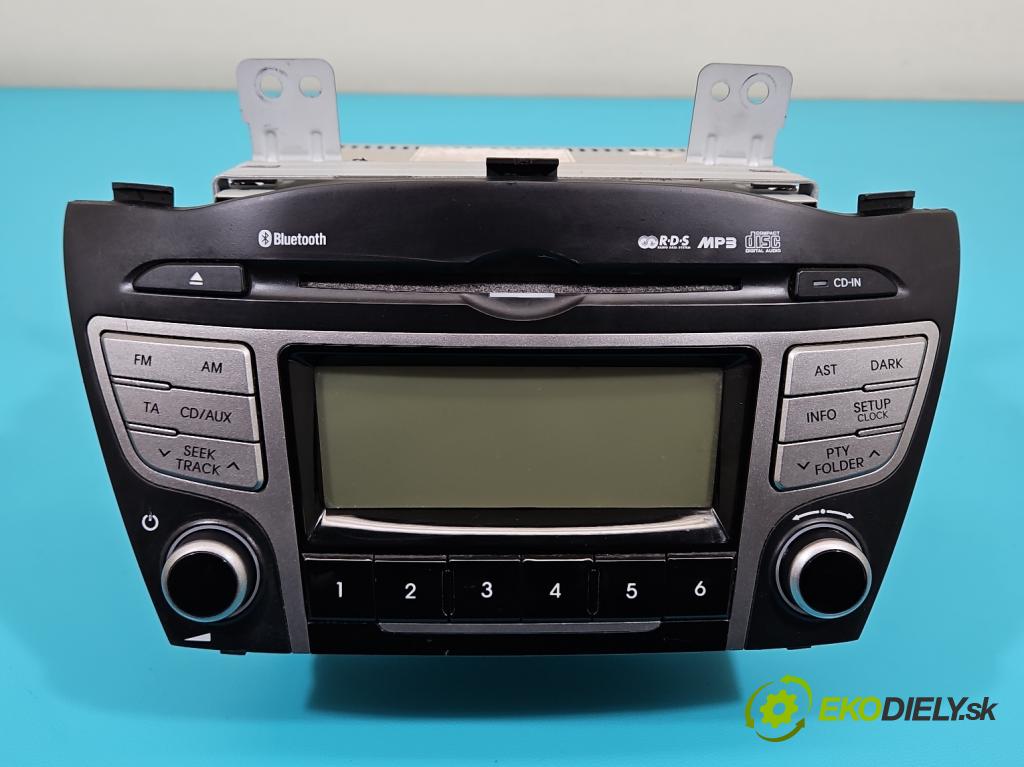 Hyundai Ix35 2.0 16V 163 HP manual 120 kW 1998 cm3 5- Radio originál 96160-2Y230TAN