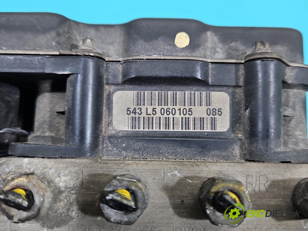 Honda Fr-v 2.0 16v i-VTEC 150 hp manual 110 kW 1998 cm3 5- čerpadlo abs 0265234266 (Pumpy brzdové)