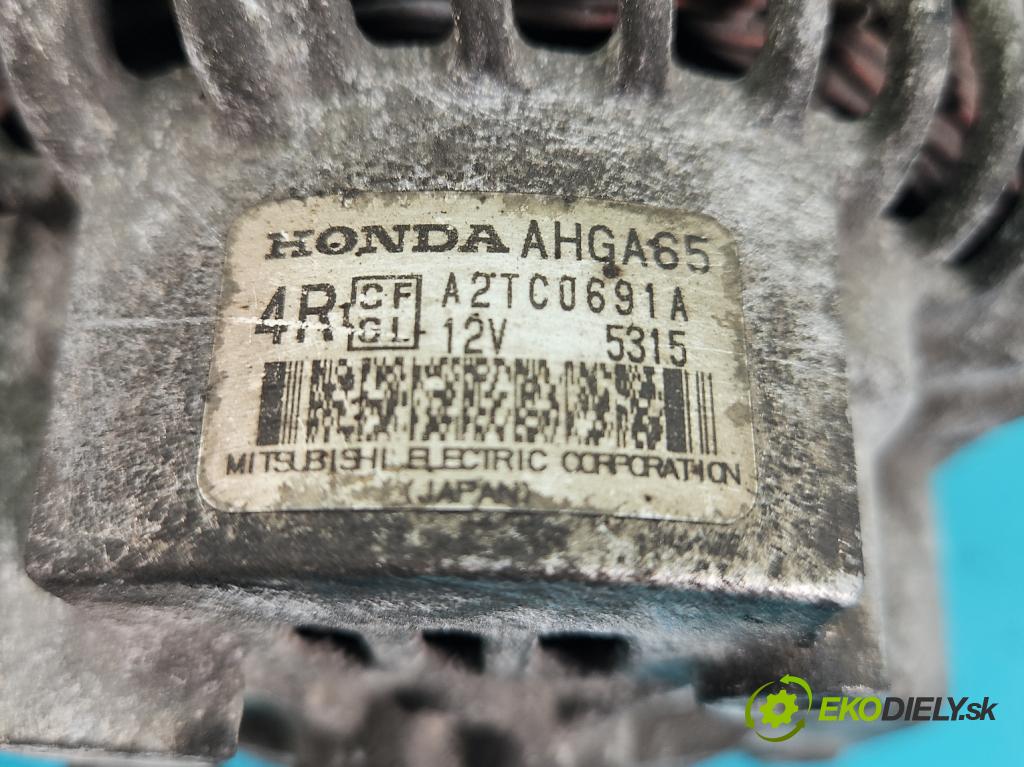 Honda Fr-v 2.0 16v i-VTEC: 150 HP manual 110 kW 1998 cm3 5- Alternator A2TC0691A (Alternátory)