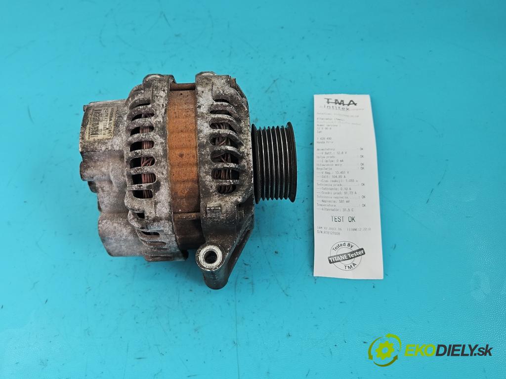 Honda Fr-v 2.0 16v i-VTEC: 150 HP manual 110 kW 1998 cm3 5- Alternator A2TC0691A (Alternátory)