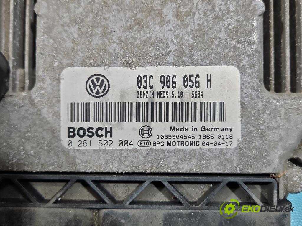 Vw Golf V 2003-2009 1.4 FSI 90 HP manual 66 kW 1390 cm3 3- riadiaca jednotka motora 03C906056H