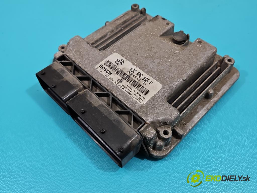Vw Golf V 2003-2009 1.4 FSI 90 HP manual 66 kW 1390 cm3 3- riadiaca jednotka motora 03C906056H