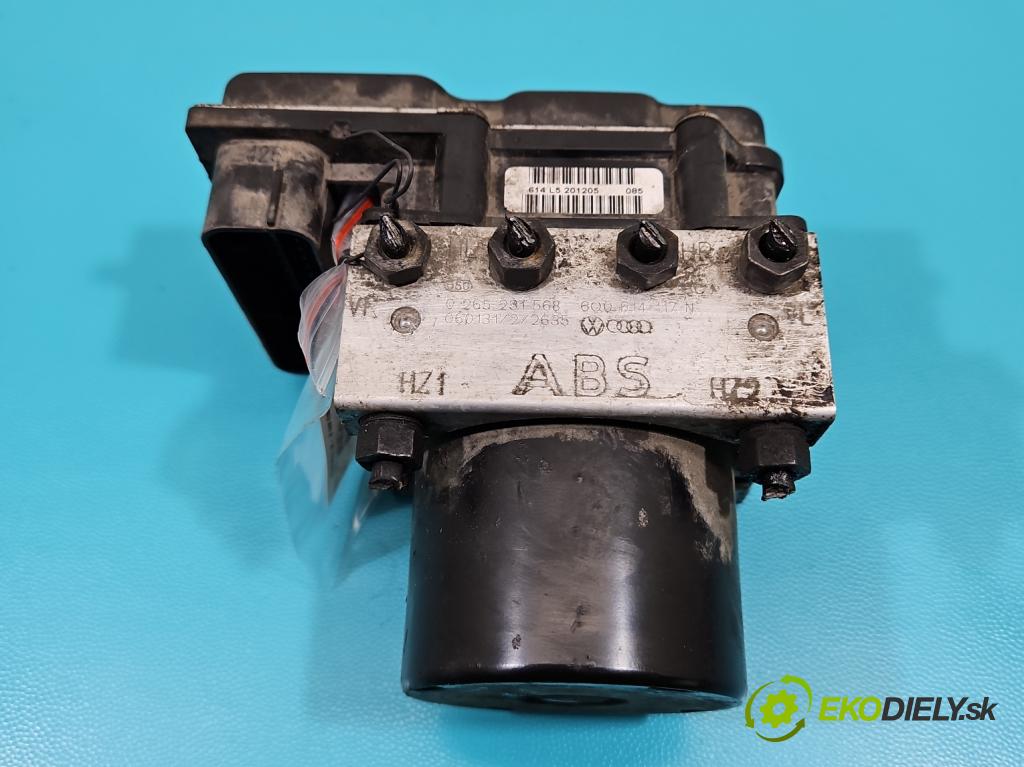 Vw Polo IV 9N 2001-2009 1.4 16v 75 HP manual 55 kW 1390 cm3 3- čerpadlo abs 6Q0907379AC (Pumpa ABS)