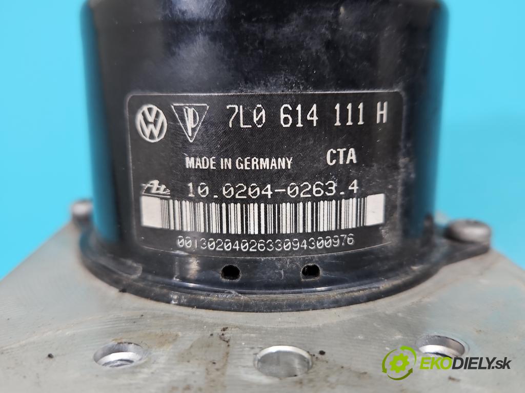 Vw Touareg I 2002-2010 2.5 tdi 174 HP automatic 128 kW 2461 cm3 5- čerpadlo abs 7L0614111H (Pumpa ABS)