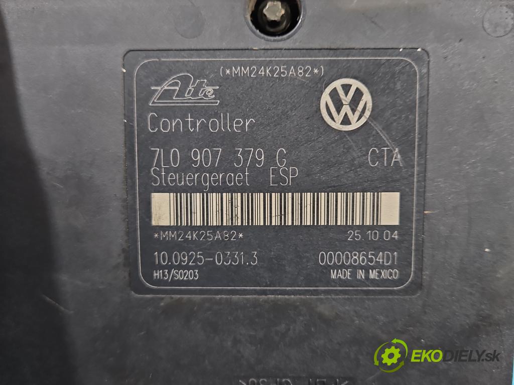 Vw Touareg I 2002-2010 2.5 tdi 174 HP automatic 128 kW 2461 cm3 5- čerpadlo abs 7L0614111H (Pumpa ABS)