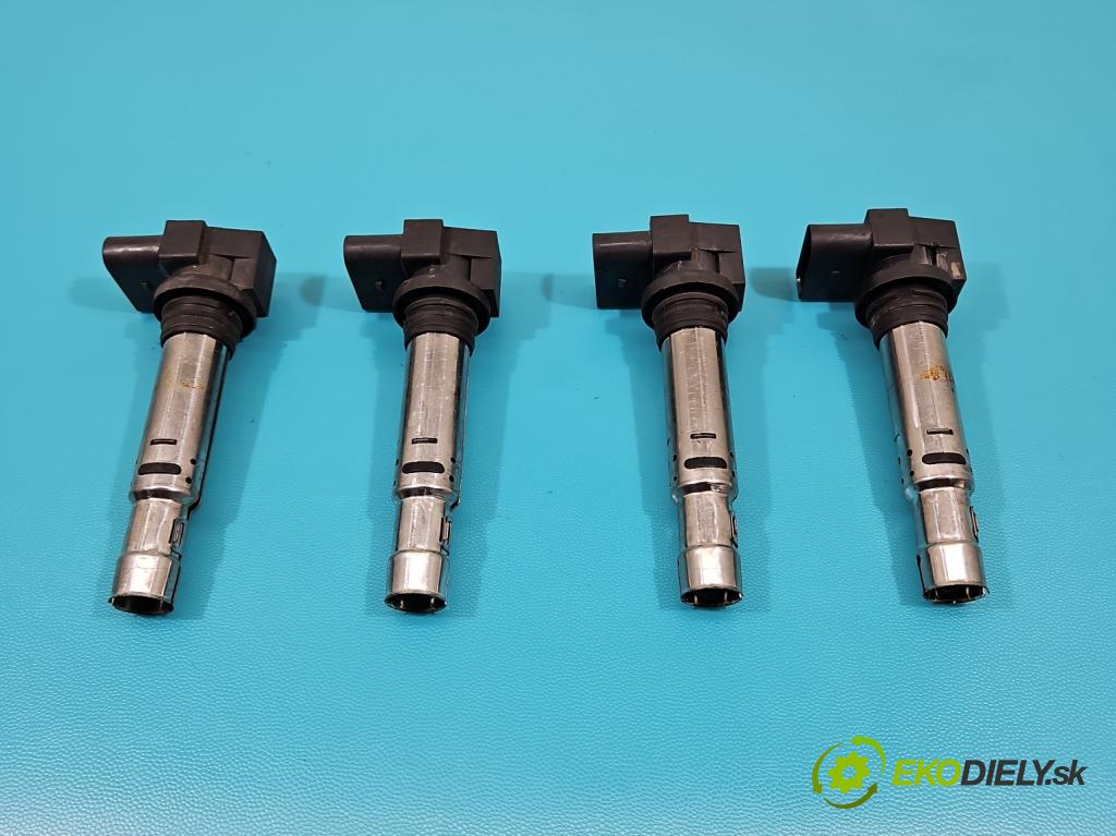 Vw Polo IV 9N 2001-2009 1.4 16v 75 HP manual 55 kW 1390 cm3 3- cievka zapaľovacia 036905715F (Zapaľovacie cievky, moduly)