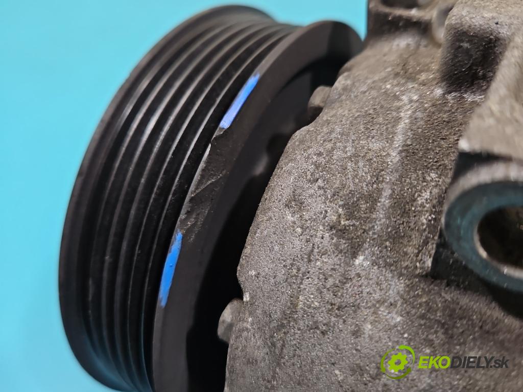 Vw Polo IV 9N 2001-2009 1.4 16v 75 HP manual 55 kW 1390 cm3 3- Kompresor: klimatizácie 6Q0820808F (Kompresory klimatizácie)