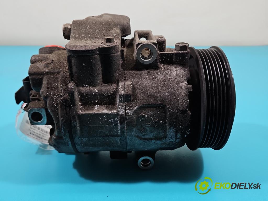 Vw Polo IV 9N 2001-2009 1.4 16v 75 HP manual 55 kW 1390 cm3 3- Kompresor: klimatizácie 6Q0820808F (Kompresory klimatizácie)