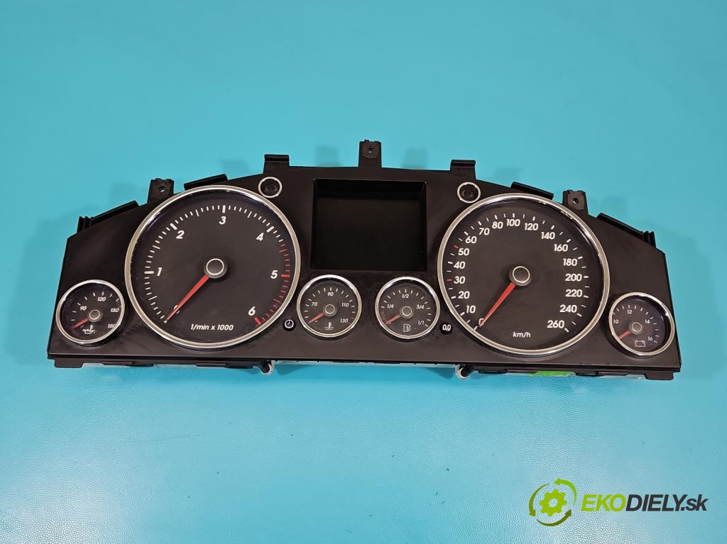 Vw Touareg I 2002-2010 2.5 tdi 174 HP automatic 128 kW 2461 cm3 5- prístrojovka/ budíky 0263655014 (Prístrojové dosky, displeje)