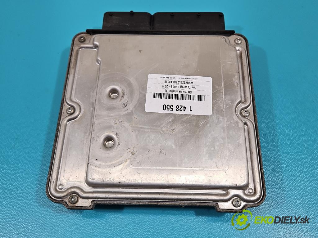 Vw Touareg I 2002-2010 2.5 tdi 174 HP automatic 128 kW 2461 cm3 5- riadiaca jednotka motora 070906016BL