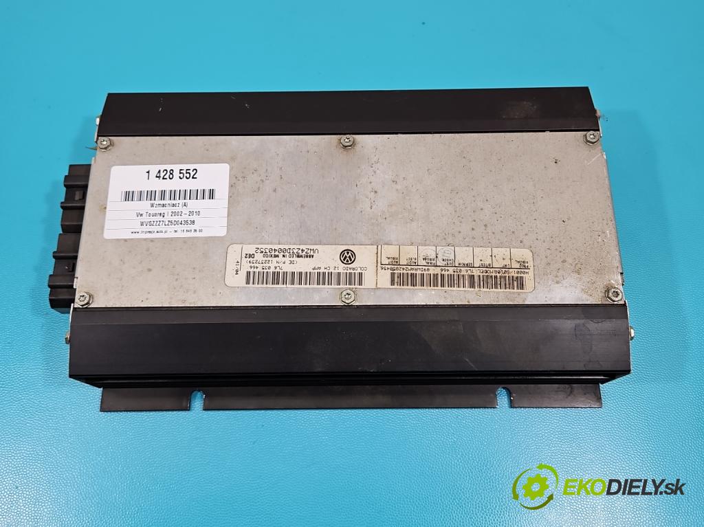Vw Touareg I 2002-2010 2.5 tdi 174 hp automatic 128 kW 2461 cm3 5- Zesilovač: 7L6035466 (Zesilovače)