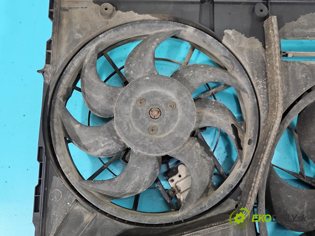 Vw Touareg I 2002-2010 2.5 tdi 174 HP automatic 128 kW 2461 cm3 5- Ventilátor chladiča 7L0121207E