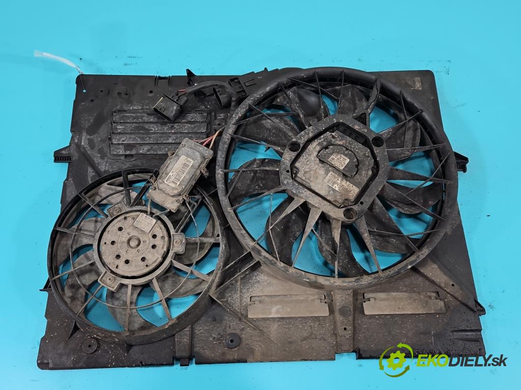 Vw Touareg I 2002-2010 2.5 tdi 174 HP automatic 128 kW 2461 cm3 5- Ventilátor chladiča 7L0121207E