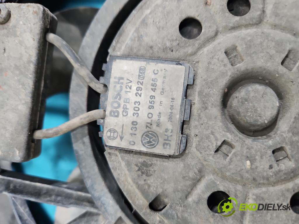 Vw Touareg I 2002-2010 2.5 tdi 174 HP automatic 128 kW 2461 cm3 5- Ventilátor chladiča 7L0121207E