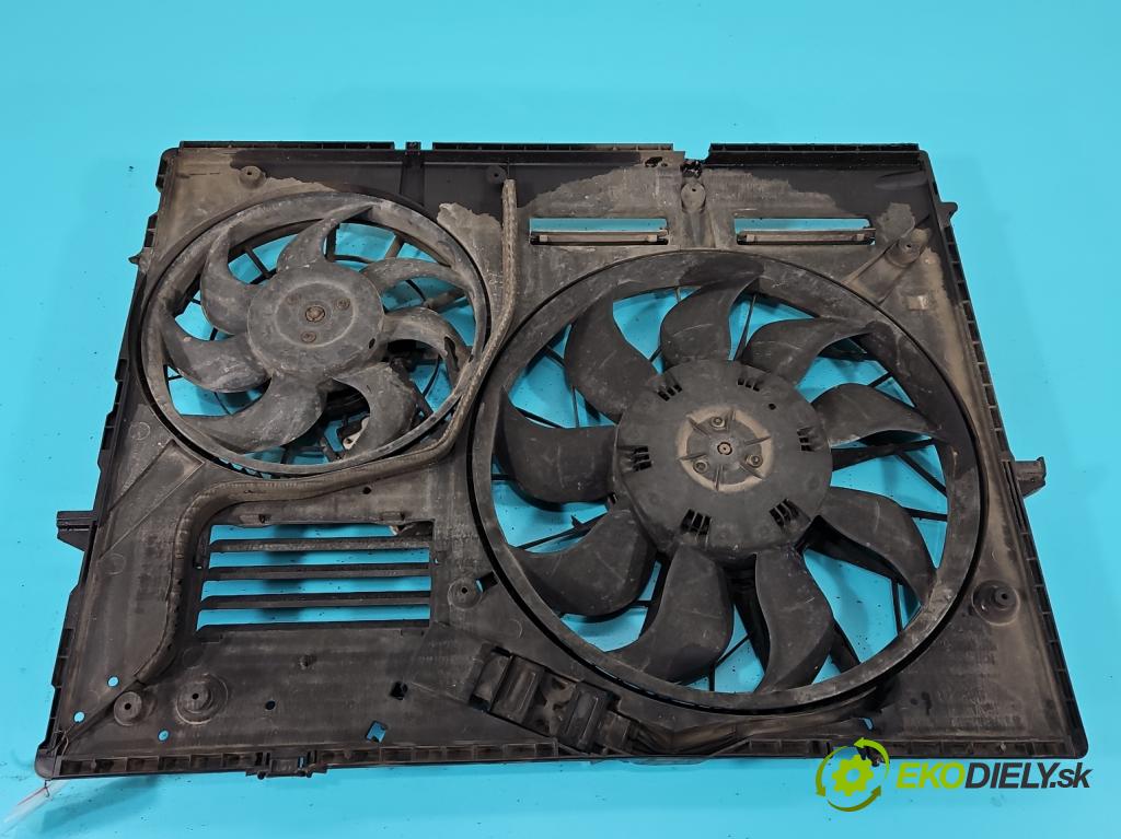 Vw Touareg I 2002-2010 2.5 tdi 174 HP automatic 128 kW 2461 cm3 5- Ventilátor chladiča 7L0121207E