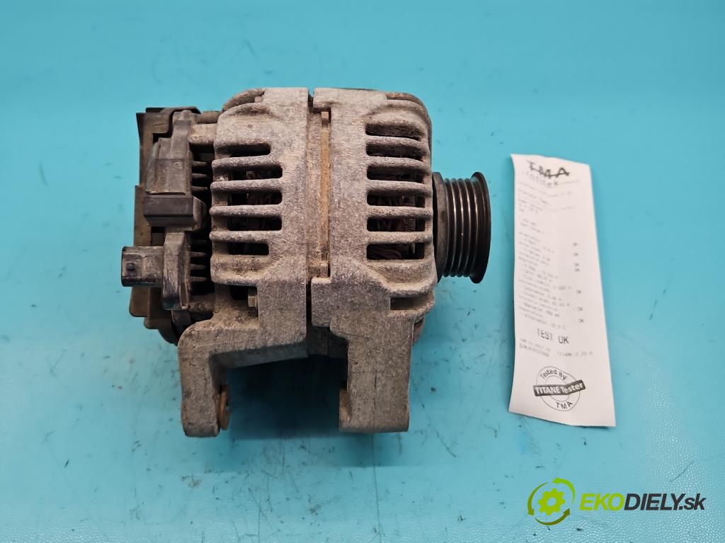 Opel Corsa D 2006-2014 1.2 16v 80 HP manual 59 kW 1229 cm3 5- Alternator 0124325171 (Alternátory)