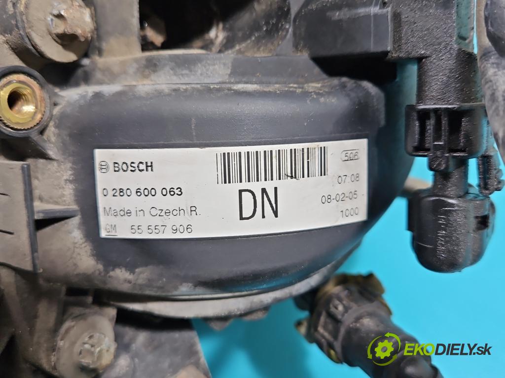 Opel Corsa D 2006-2014 1.2 16v 80 HP manual 59 kW 1229 cm3 5- zvod nasávací 0280600063 (Sacie potrubie)