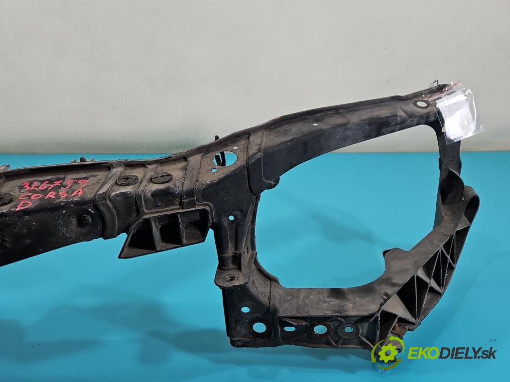 Opel Corsa D 2006-2014 1.2 16v 80 hp manual 59 kW 1229 cm3 5- stěna přední  (Výztuhy přední)