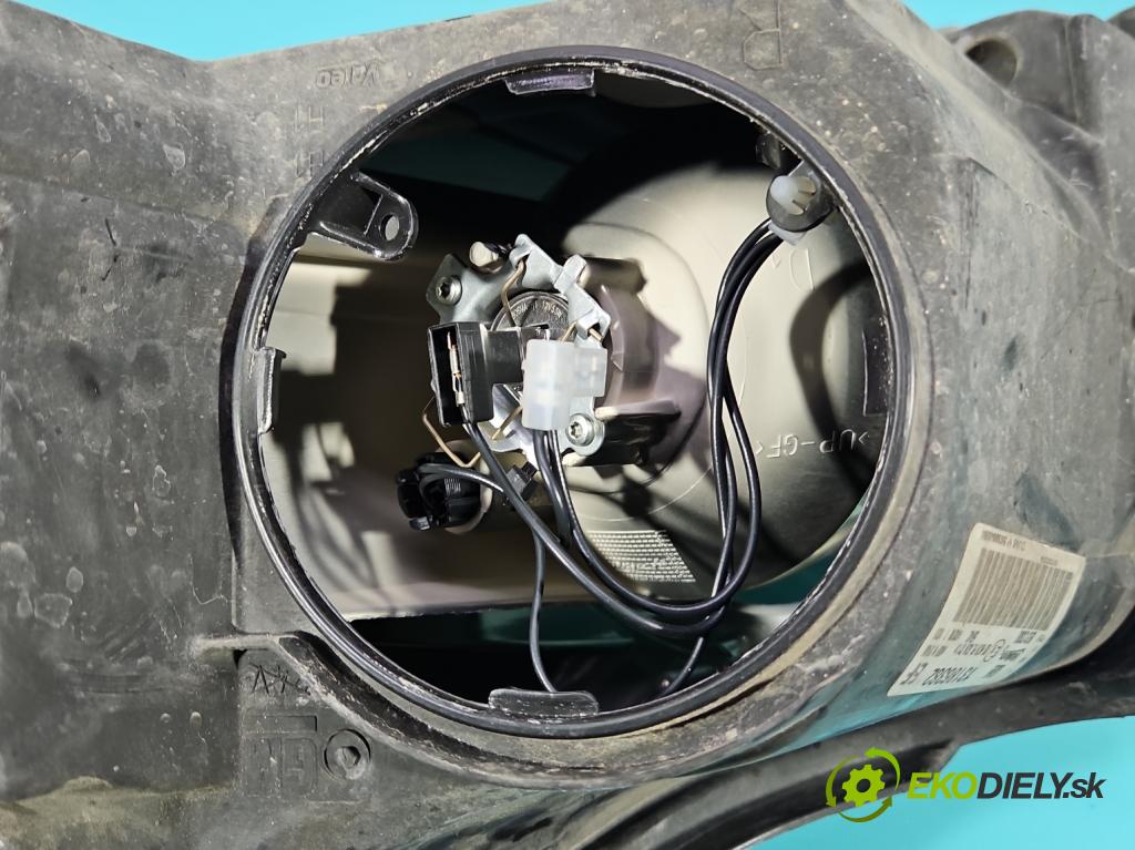 Opel Corsa D 2006-2014 1.2 16v 80 HP manual 59 kW 1229 cm3 5- Reflektor: pravý 13186382 (Pravé)