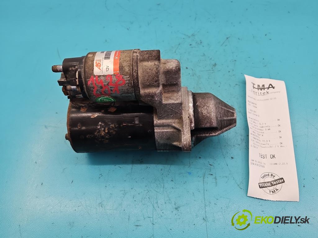 Opel Corsa D 2006-2014 1.2 16v 80 HP manual 59 kW 1229 cm3 5- štartér 0001107402 (Štartéry)
