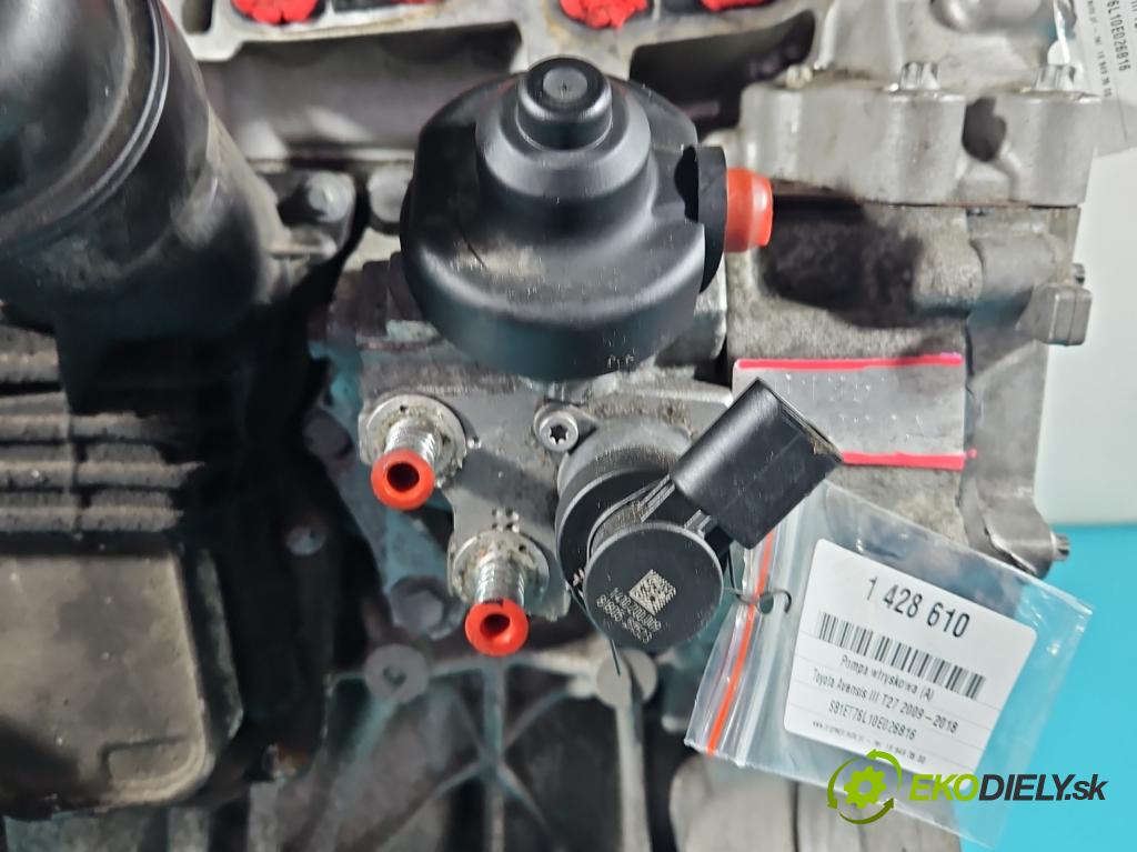 Toyota Avensis III T27 2009-2018 2.0 D4-D: 143 HP manual 105 kW 1995 cm3 5- čerpadlo vstrekovacia 0445010756 (Vstrekovacie čerpadlá)
