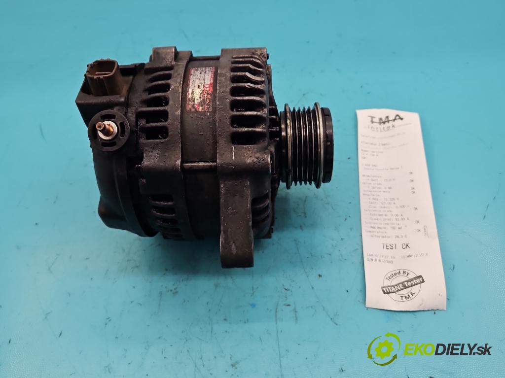 Toyota Corolla Verso I 2001-2004 2.0 D4D 90 HP manual 66 kW 1995 cm3 5- Alternator 27060-27070 (Alternátory)