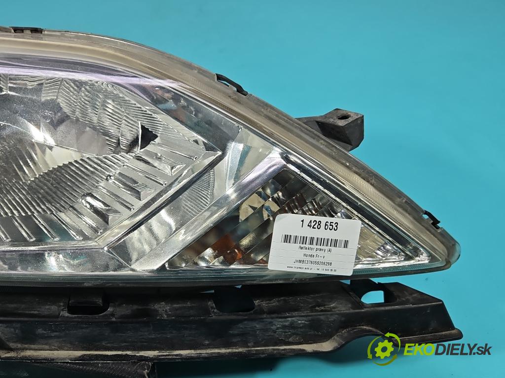 Honda Fr-v 2.0 16v i-VTEC: 150 HP manual 110 kW 1998 cm3 5- Reflektor: pravý  (Pravé)