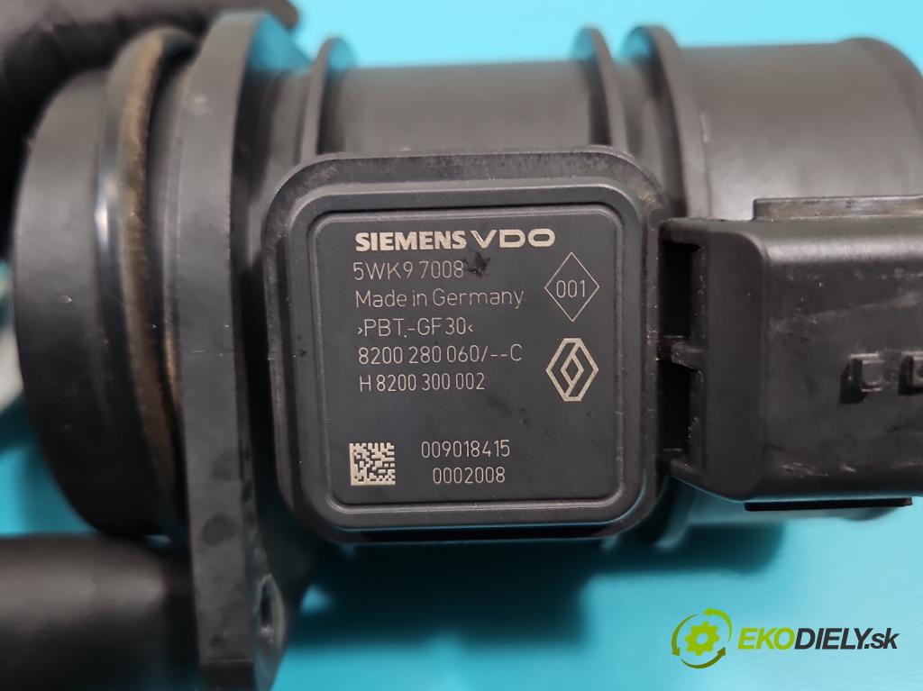 Renault Trafic II 2001-2014 2.5 dci 145 HP manual 107 kW 2464 cm3 5- průtokoměr: 5WK97008 (Váhy vzduchu)