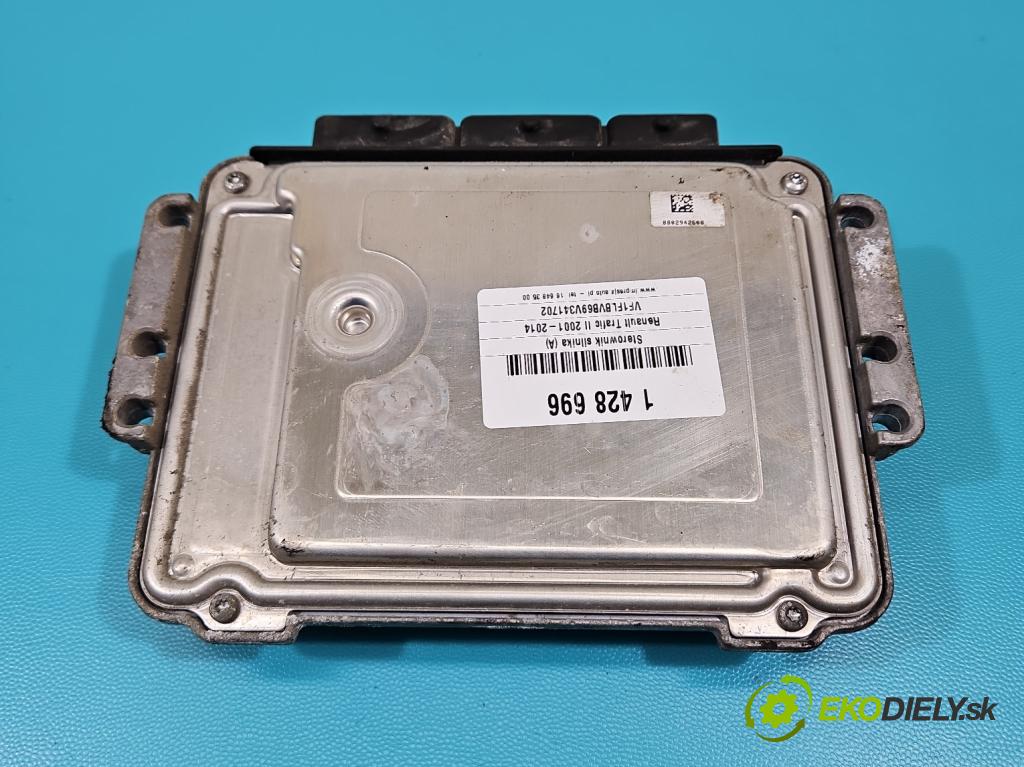 Renault Trafic II 2001-2014 2.5 dci 145 HP manual 107 kW 2464 cm3 5- riadiaca jednotka motora 0281013364