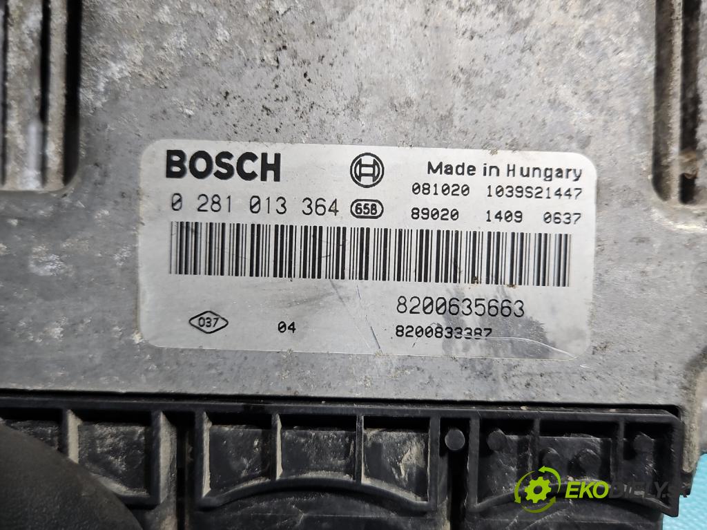 Renault Trafic II 2001-2014 2.5 dci 145 HP manual 107 kW 2464 cm3 5- riadiaca jednotka motora 0281013364