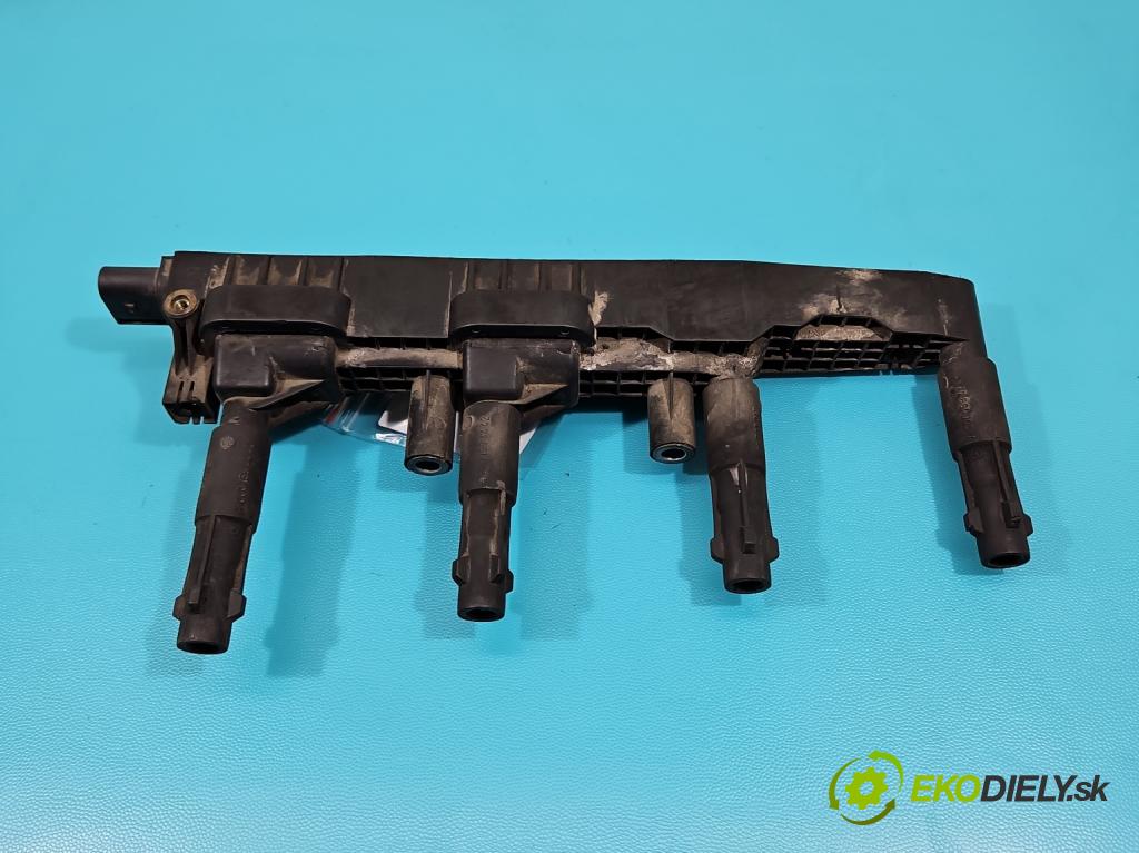 Mercedes A W168 1997-2004 1.4 82 HP manual 60 kW 1397 cm3 5- cievka zapaľovacia 0221503033 (Zapaľovacie cievky, moduly)