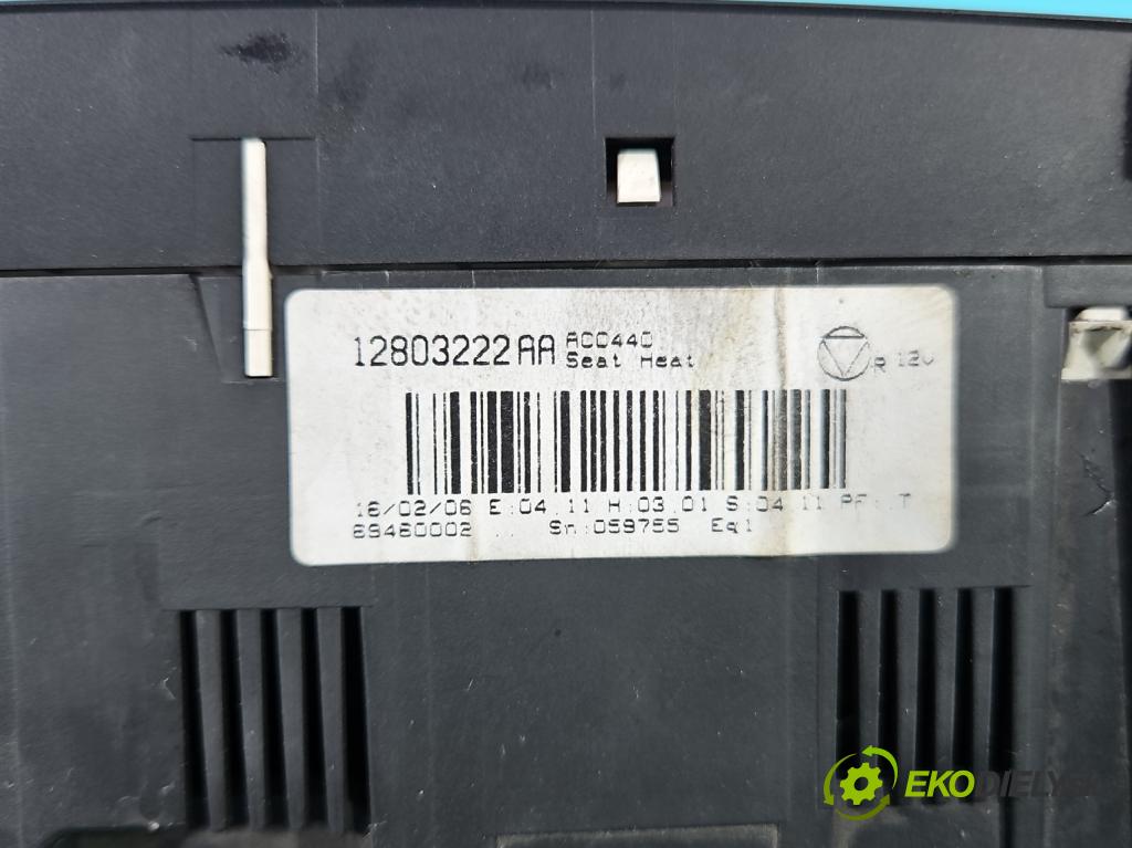 Saab 9-3 II 2002-2012 1.9 TiD 120 HP manual 88 kW 1910 cm3 4- panel kúrenia 12803222AA