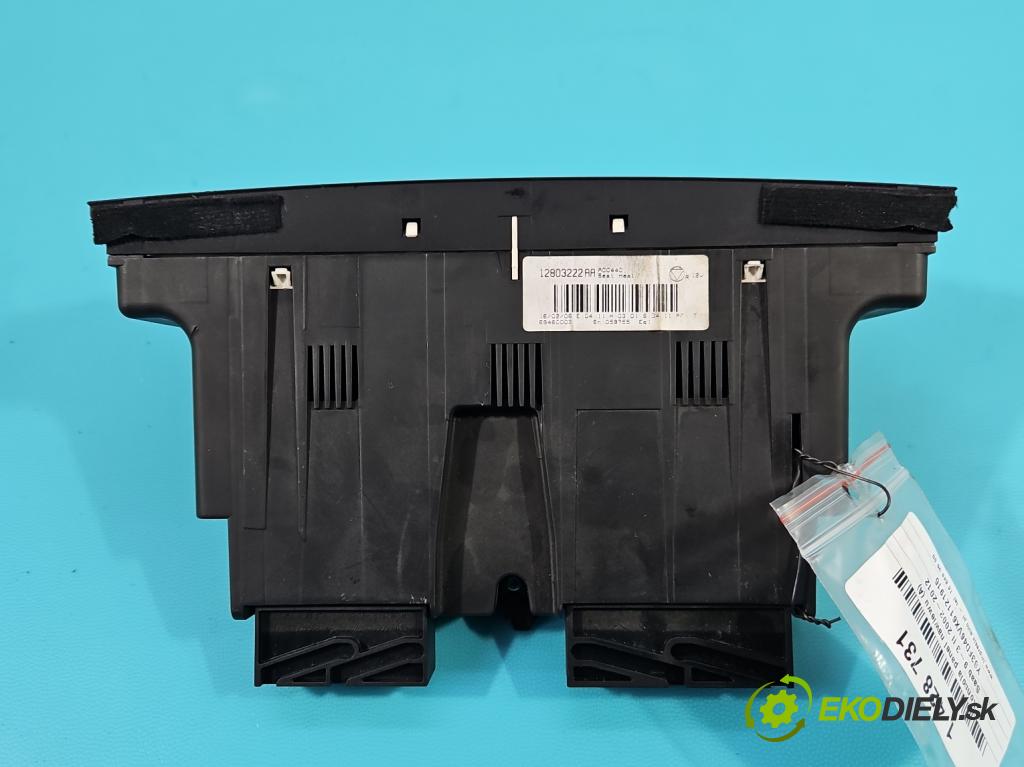 Saab 9-3 II 2002-2012 1.9 TiD 120 HP manual 88 kW 1910 cm3 4- panel kúrenia 12803222AA