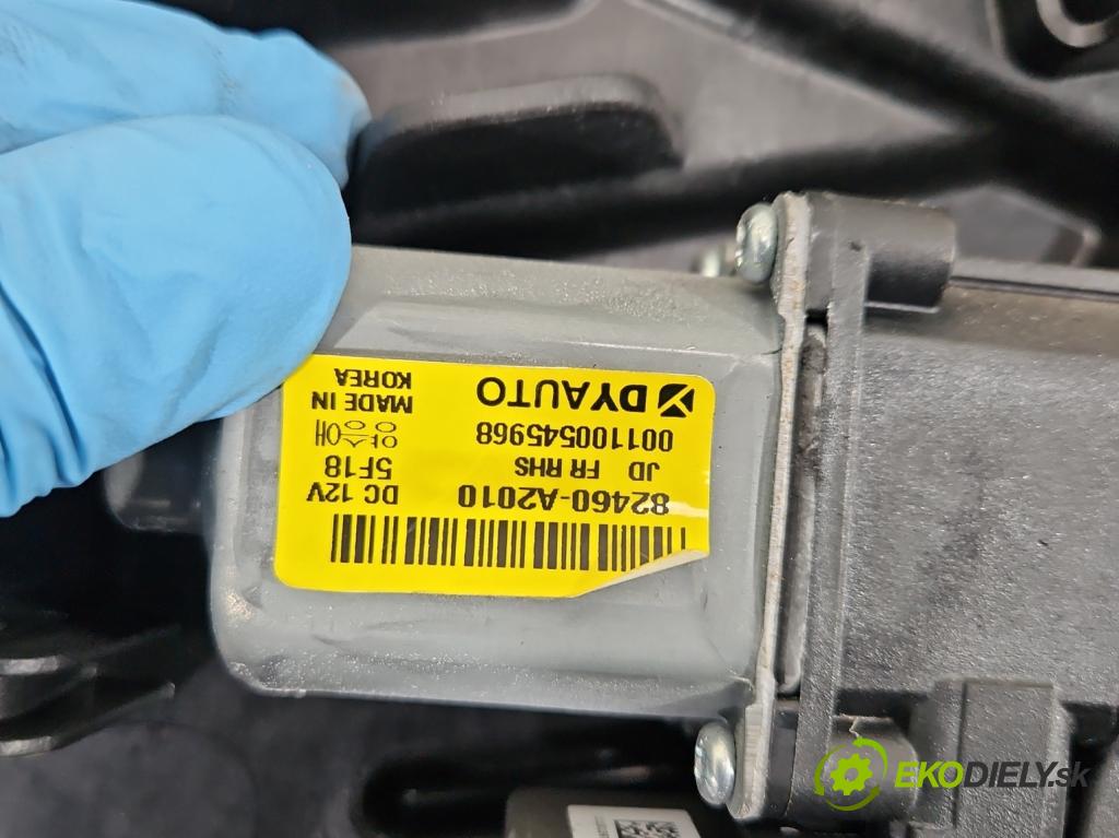 Kia Ceed II 2012-2018 1.6 GDI 135 hp manual 99 kW 1591 cm3 5- mechanismus stahování přední pravý 82460-A2010