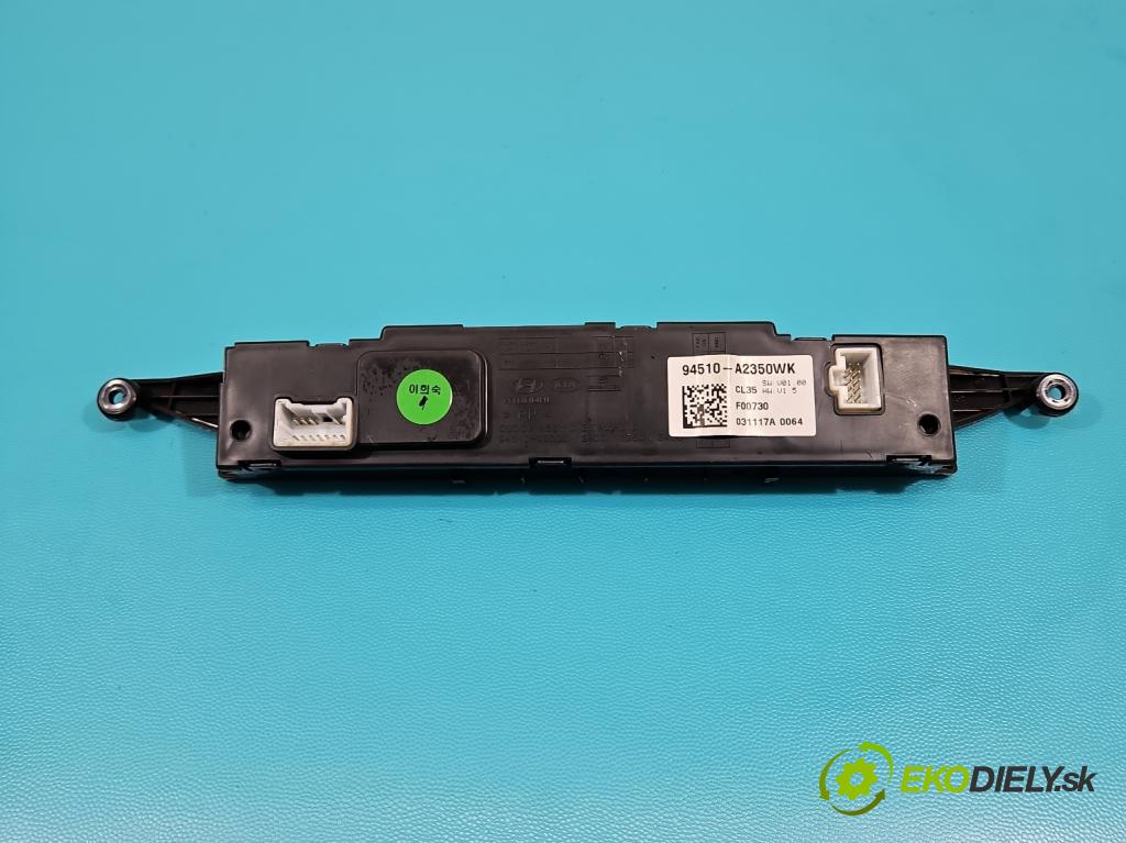 Kia Ceed II 2012-2018 1.6 GDI 135 HP manual 99 kW 1591 cm3 5- Zobrazit: 94510-A2350WK (Prístrojová doska, displej)