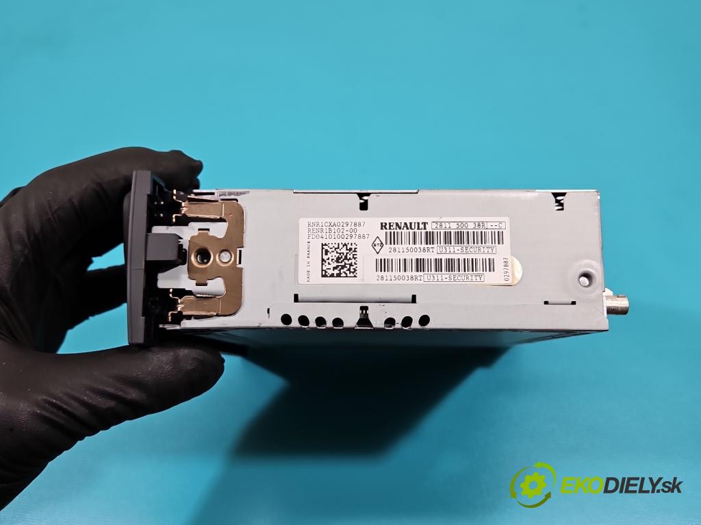 Renault Clio III 2005-2012 1,2.0 TCE: 101 HP manual 74 kW 1149 cm3 5- Radio originál 281150038R