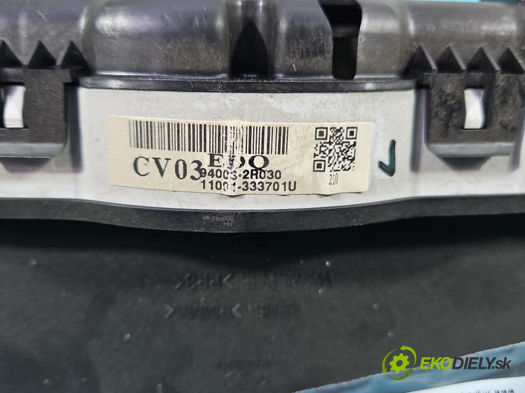 Hyundai I30 I 2007-2012 1.4 16V 109 HP manual 80 kW 1396 cm3 5- prístrojovka/ budíky 94003-2R030 (Prístrojové dosky, displeje)