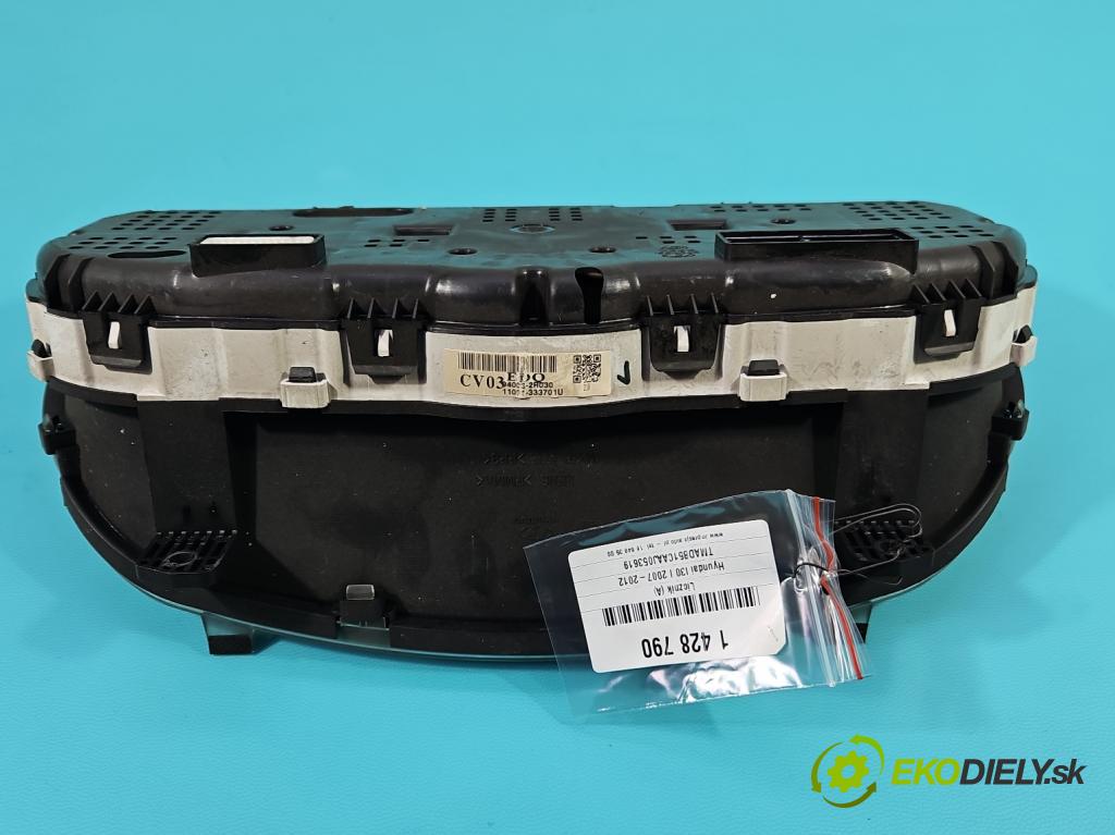 Hyundai I30 I 2007-2012 1.4 16V 109 HP manual 80 kW 1396 cm3 5- prístrojovka/ budíky 94003-2R030 (Prístrojové dosky, displeje)