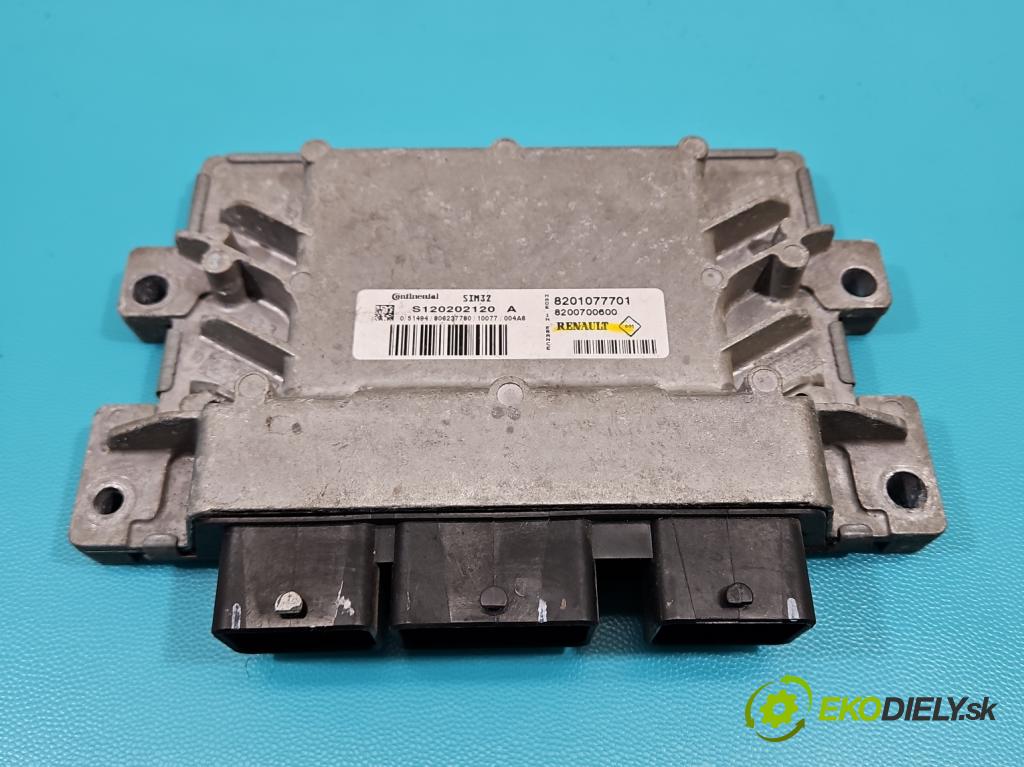 Renault Clio III 2005-2012 1,2.0 TCE: 101 HP manual 74 kW 1149 cm3 5- riadiaca jednotka motora 8201077701