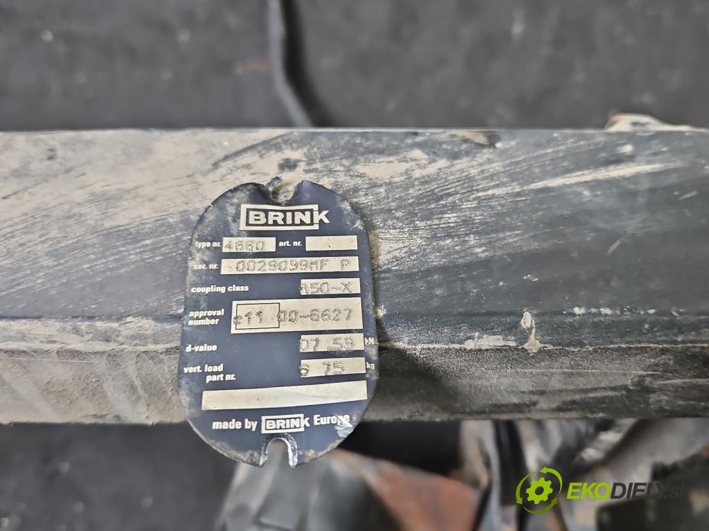 Audi A4 B5 1994-2001 1.8 20V 125 hp manual 92 kW 1781 cm3 4- oko tažné  (Tažná zařízení)