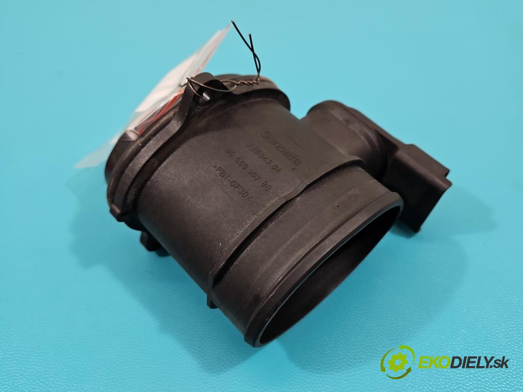 Peugeot 308 I 2007-2013 1.6 HDi 90 HP manual 66,2 kW 1560 cm3 5- průtokoměr: 9650010780 (Váhy vzduchu)